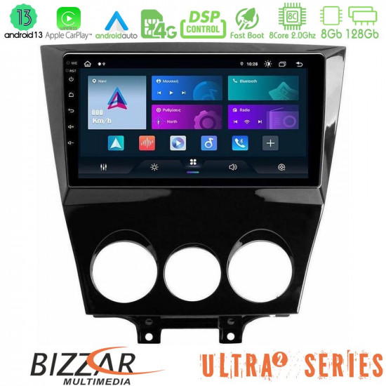 Bizzar Ultra Series Mazda RX8 2008-2012 8Core Android13 8+128GB Navigation Multimedia Tablet 9 Bizzar Ultra Series Mazda RX8 2008-2012 8Core Android13 8+128GB Navigation Multimedia Tablet 9