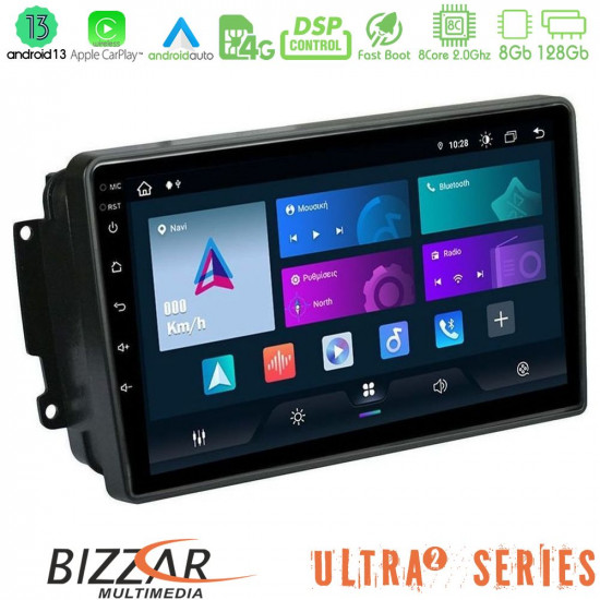 Bizzar Ultra Series Mercedes C/CLK/G Class (W203/W209) 8core Android13 8+128GB Navigation Multimedia Tablet 9 Bizzar Ultra Series Mercedes C/CLK/G Class (W203/W209) 8core Android13 8+128GB Navigation Multimedia Tablet 9