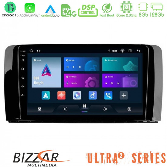 Bizzar Ultra Series Mercedes R Class 8core Android13 8+128GB Navigation Multimedia Tablet 9 Bizzar Ultra Series Mercedes R Class 8core Android13 8+128GB Navigation Multimedia Tablet 9