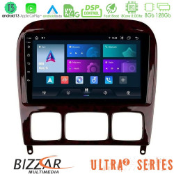 Bizzar Ultra Series Mercedes S Class 1999-2004 (W220) 8core Android13 8+128GB Navigation Multimedia Tablet 9 Bizzar Ultra Series Mercedes S Class 1999-2004 (W220) 8core Android13 8+128GB Navigation Multimedia Tablet 9