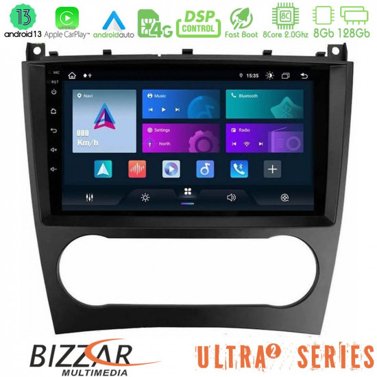 Bizzar Ultra Series Mercedes W203 Facelift 8core Android13 8+128GB Navigation Multimedia Tablet 9 Bizzar Ultra Series Mercedes W203 Facelift 8core Android13 8+128GB Navigation Multimedia Tablet 9