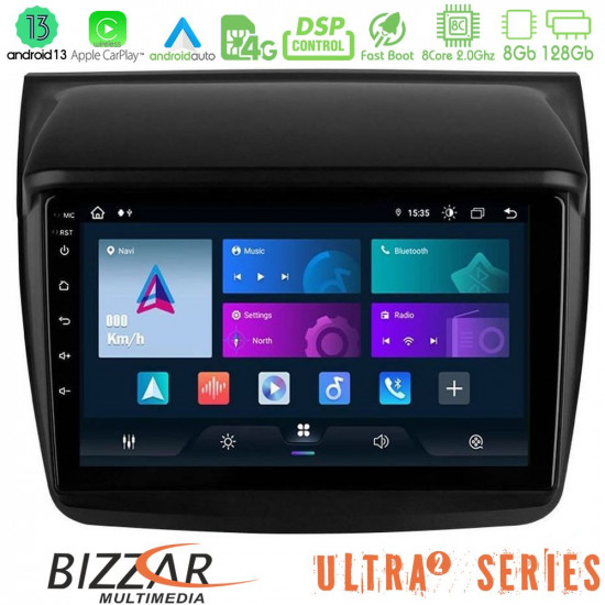Bizzar Ultra Series Mitsubishi L200 8core Android13 8+128GB Navigation Multimedia Tablet 9 Bizzar Ultra Series Mitsubishi L200 8core Android13 8+128GB Navigation Multimedia Tablet 9