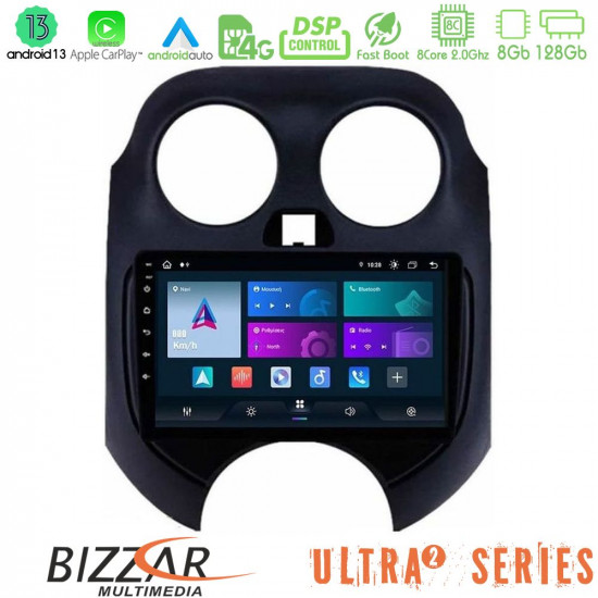 Bizzar Ultra Series Nissan Micra 2011-2014 8core Android13 8+128GB Navigation Multimedia Tablet 9 Bizzar Ultra Series Nissan Micra 2011-2014 8core Android13 8+128GB Navigation Multimedia Tablet 9