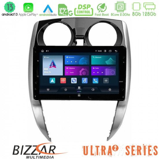 Bizzar ULTRA Series Nissan Note 2013-2018 8core Android13 8+128GB Navigation Multimedia Tablet 10 Bizzar ULTRA Series Nissan Note 2013-2018 8core Android13 8+128GB Navigation Multimedia Tablet 10