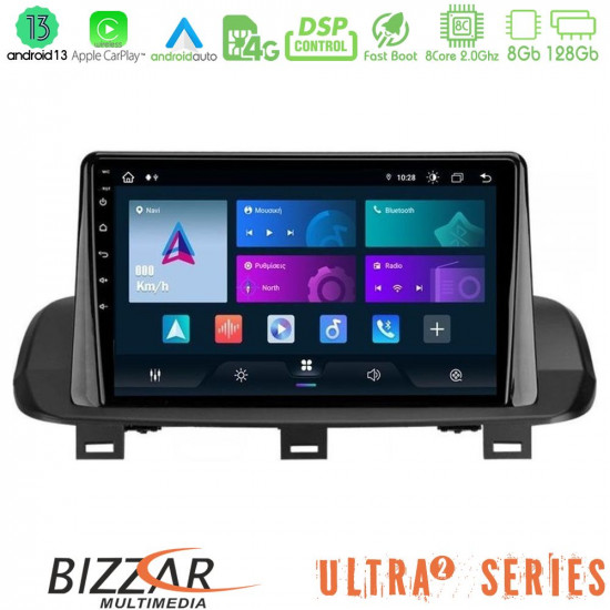 Bizzar Ultra Series Nissan Qashqai J12 -amp; X-Trail T33 8core Android13 8+128GB Navigation Multimedia Tablet 10