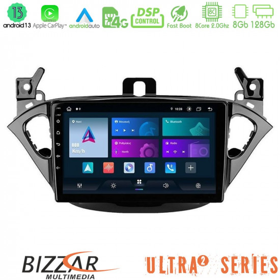 Bizzar Ultra Series Opel Corsa E/Adam 8core Android13 8+128GB Navigation Multimedia Tablet 9 Bizzar Ultra Series Opel Corsa E/Adam 8core Android13 8+128GB Navigation Multimedia Tablet 9