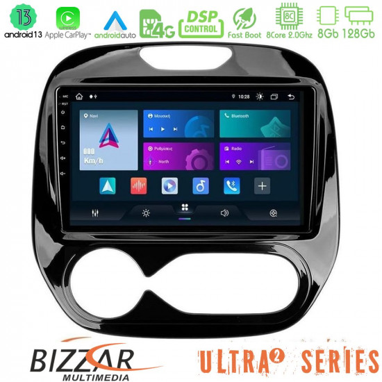 Bizzar Ultra Series Renault Captur 2013-2019 (Auto AC) 8core Android13 8+128GB Navigation Multimedia Tablet 9 Bizzar Ultra Series Renault Captur 2013-2019 (Auto AC) 8core Android13 8+128GB Navigation Multimedia Tablet 9