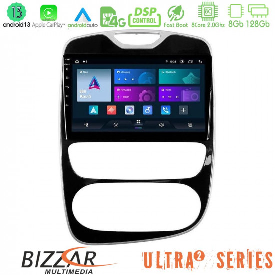 Bizzar Ultra Series Renault Clio 2016-2019 8core Android13 8+128GB Navigation Multimedia Tablet 10 Bizzar Ultra Series Renault Clio 2016-2019 8core Android13 8+128GB Navigation Multimedia Tablet 10