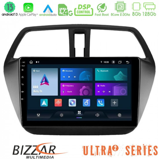 Bizzar Ultra Series Suzuki SX4 S-Cross 8core Android13 8+128GB Navigation Multimedia Tablet 9 Bizzar Ultra Series Suzuki SX4 S-Cross 8core Android13 8+128GB Navigation Multimedia Tablet 9