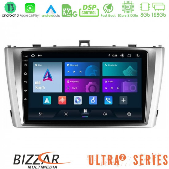 Bizzar Ultra Series Toyota Avensis T27 8core Android13 8+128GB Navigation Multimedia Tablet 9 Bizzar Ultra Series Toyota Avensis T27 8core Android13 8+128GB Navigation Multimedia Tablet 9