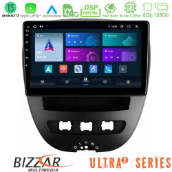 Bizzar Ultra Series Toyota Aygo/Citroen C1/Peugeot 107 8core Android13 8+128GB Navigation Multimedia Tablet 10 Bizzar Ultra Series Toyota Aygo/Citroen C1/Peugeot 107 8core Android13 8+128GB Navigation Multimedia Tablet 10