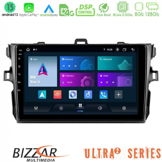 Bizzar Ultra Series Toyota Corolla 2007-2012 8core Android13 8+128GB Navigation Multimedia Tablet 9 Bizzar Ultra Series Toyota Corolla 2007-2012 8core Android13 8+128GB Navigation Multimedia Tablet 9
