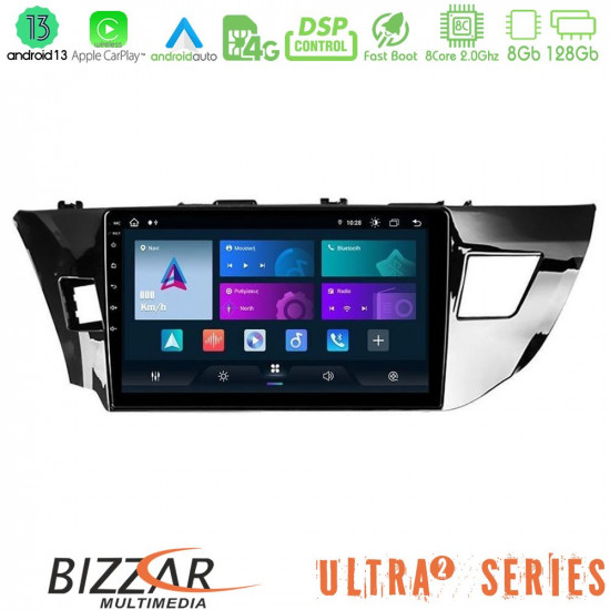 Bizzar Ultra Series Toyota Corolla 2014-2016 8core Android13 8+128GB Navigation Multimedia Tablet 10 Bizzar Ultra Series Toyota Corolla 2014-2016 8core Android13 8+128GB Navigation Multimedia Tablet 10