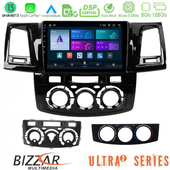 Bizzar Ultra Series Toyota Hilux 2007-2011 8core Android13 8+128GB Navigation Multimedia Tablet 9 Bizzar Ultra Series Toyota Hilux 2007-2011 8core Android13 8+128GB Navigation Multimedia Tablet 9