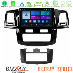 Bizzar Ultra Series Toyota Hilux 2007-2011 8core Android13 8+128GB Navigation Multimedia Tablet 9 Bizzar Ultra Series Toyota Hilux 2007-2011 8core Android13 8+128GB Navigation Multimedia Tablet 9