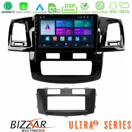 Bizzar Ultra Series Toyota Hilux 2007-2011 8core Android13 8+128GB Navigation Multimedia Tablet 9 Bizzar Ultra Series Toyota Hilux 2007-2011 8core Android13 8+128GB Navigation Multimedia Tablet 9