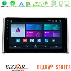 Bizzar Ultra Series Toyota RAV4 2019-2023 8Core Android13 8+128GB Navigation Multimedia Tablet 10 Bizzar Ultra Series Toyota RAV4 2019-2023 8Core Android13 8+128GB Navigation Multimedia Tablet 10