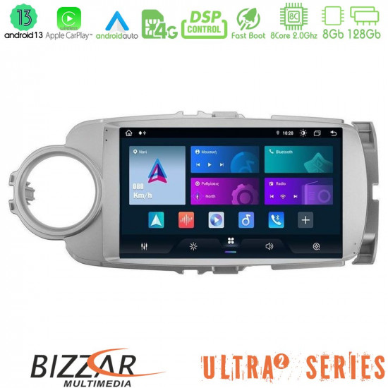 Bizzar Ultra Series Toyota Yaris 8core Android13 8+128GB Navigation Multimedia Tablet 9 Bizzar Ultra Series Toyota Yaris 8core Android13 8+128GB Navigation Multimedia Tablet 9