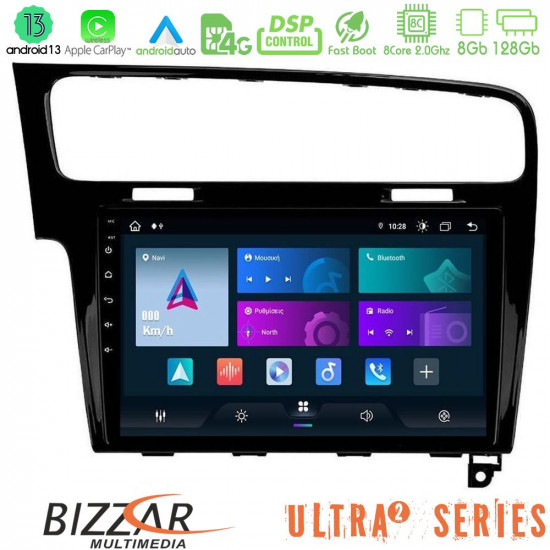 Bizzar Ultra Series VW GOLF 7 8core Android13 8+128GB Navigation Multimedia Tablet 10 Bizzar Ultra Series VW GOLF 7 8core Android13 8+128GB Navigation Multimedia Tablet 10