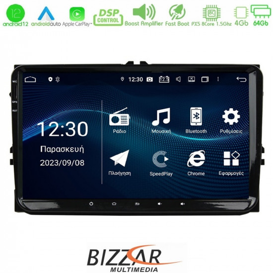 Bizzar VW Group ΟΕΜ 8core Android12 4+64GB Navigation Multimedia Deckless 9 (OEM STYLE) Bizzar VW Group ΟΕΜ 8core Android12 4+64GB Navigation Multimedia Deckless 9 (OEM STYLE)