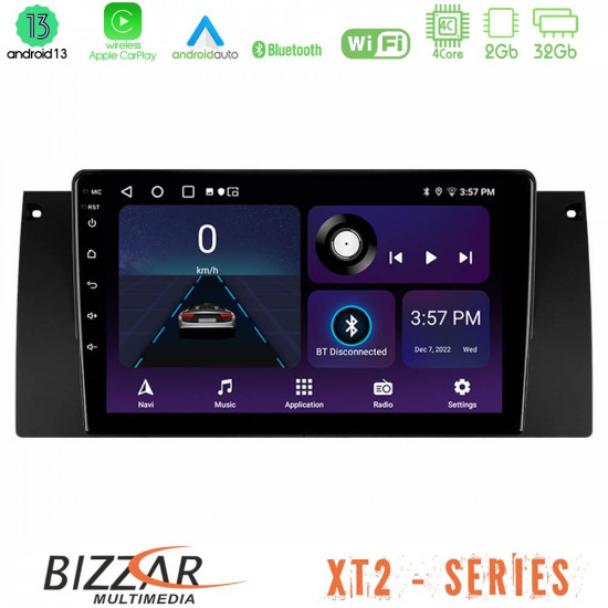 Bizzar XT2 Series 4Core Android13 2+32GB BMW 5 Series (E39) / X5 (E53) Navigation Multimedia Tablet 9 Bizzar XT2 Series 4Core Android13 2+32GB BMW 5 Series (E39) / X5 (E53) Navigation Multimedia Tablet 9