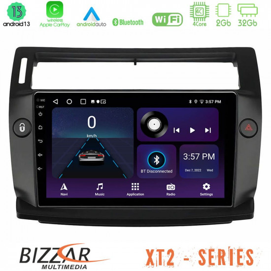Bizzar XT2 Series 4Core Android13 2+32GB Citroen C4 2004-2010 Navigation Multimedia Tablet 9 (μαύρο χρώμα) Bizzar XT2 Series 4Core Android13 2+32GB Citroen C4 2004-2010 Navigation Multimedia Tablet 9 (μαύρο χρώμα)