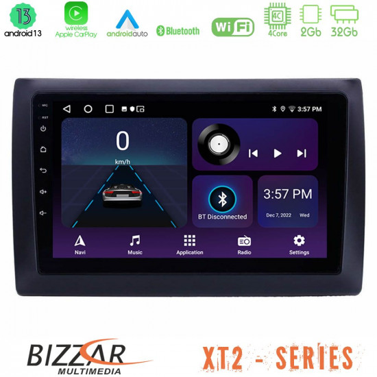 Bizzar XT2 Series 4Core Android13 2+32GB Fiat Stilo Navigation Multimedia Tablet 9 Bizzar XT2 Series 4Core Android13 2+32GB Fiat Stilo Navigation Multimedia Tablet 9