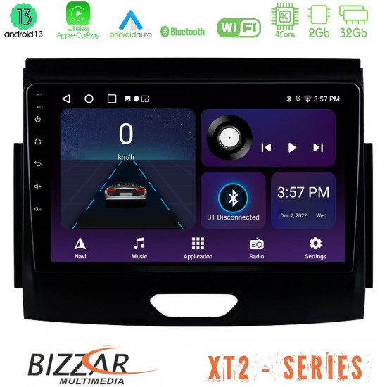 Bizzar XT2 Series 4Core Android13 2+32GB Ford Ranger 2017-2022 Navigation Multimedia Tablet 9 Bizzar XT2 Series 4Core Android13 2+32GB Ford Ranger 2017-2022 Navigation Multimedia Tablet 9