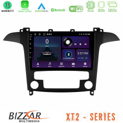 Bizzar XT2 Series 4Core Android13 2+32GB Ford S-Max 2006-2012 Navigation Multimedia Tablet 9 Bizzar XT2 Series 4Core Android13 2+32GB Ford S-Max 2006-2012 Navigation Multimedia Tablet 9