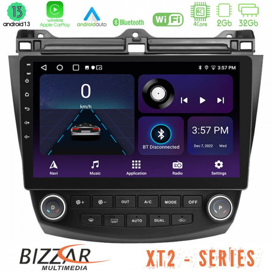 Bizzar XT2 Series 4Core Android13 2+32GB Honda Accord 2002-2008 Navigation Multimedia Tablet 10 Bizzar XT2 Series 4Core Android13 2+32GB Honda Accord 2002-2008 Navigation Multimedia Tablet 10