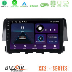 Bizzar XT2 Series 4Core Android13 2+32GB Honda Civic 2016-2020 Navigation Multimedia Tablet 9 Bizzar XT2 Series 4Core Android13 2+32GB Honda Civic 2016-2020 Navigation Multimedia Tablet 9