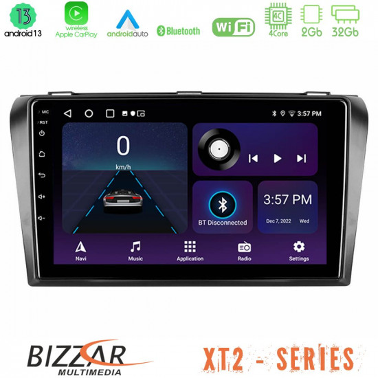 Bizzar XT2 Series 4Core Android13 2+32GB Mazda 3 2004-2009 Navigation Multimedia Tablet 9 Bizzar XT2 Series 4Core Android13 2+32GB Mazda 3 2004-2009 Navigation Multimedia Tablet 9