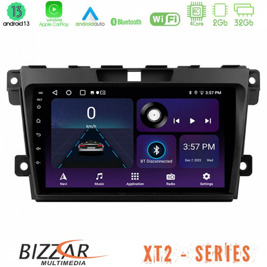 Bizzar XT2 Series 4Core Android13 2+32GB Mazda CX-7 2007-2011 Navigation Multimedia Tablet 9 Bizzar XT2 Series 4Core Android13 2+32GB Mazda CX-7 2007-2011 Navigation Multimedia Tablet 9
