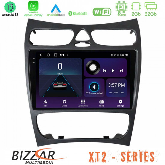 Bizzar XT2 Series 4Core Android13 2+32GB Mercedes CLK Class W209 2000-2004 Navigation Multimedia Tablet 9 Bizzar XT2 Series 4Core Android13 2+32GB Mercedes CLK Class W209 2000-2004 Navigation Multimedia Tablet 9