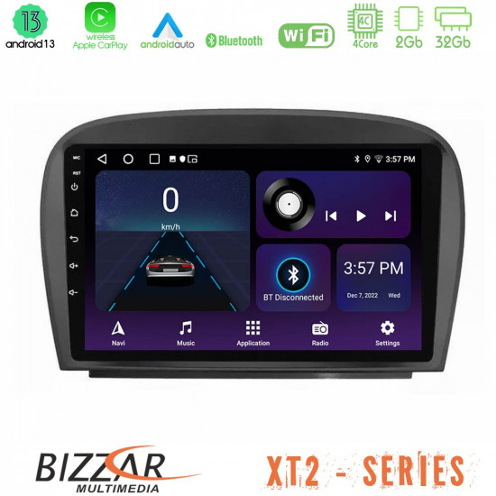 Bizzar XT2 Series 4Core Android13 2+32GB Mercedes SL Class 2005-2011 Navigation Multimedia Tablet 9 Bizzar XT2 Series 4Core Android13 2+32GB Mercedes SL Class 2005-2011 Navigation Multimedia Tablet 9