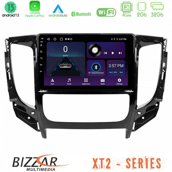 Bizzar XT2 Series 4Core Android13 2+32GB Mitsubishi L200 2016-gt; -amp; Fiat Fullback (Auto A/C) Navigation Multimedia Tablet 9 Bizzar XT2 Series 4Core Android13 2+32GB Mitsubishi L200 2016-gt; -amp; Fiat Fullback (Auto A/C) Navigation Multimedia Tablet 9