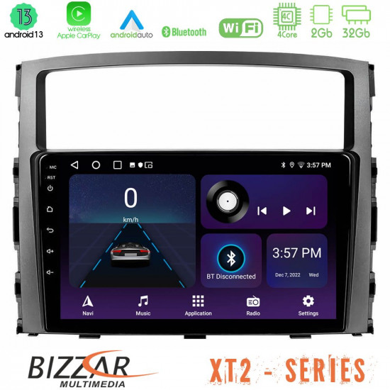 Bizzar XT2 Series 4Core Android13 2+32GB Mitsubishi Pajero 2008-2009 Navigation Multimedia Tablet 9 Bizzar XT2 Series 4Core Android13 2+32GB Mitsubishi Pajero 2008-2009 Navigation Multimedia Tablet 9
