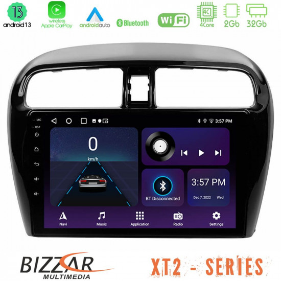 Bizzar XT2 Series 4Core Android13 2+32GB Mitsubishi Space Star 2013-2016 Navigation Multimedia Tablet 9 Bizzar XT2 Series 4Core Android13 2+32GB Mitsubishi Space Star 2013-2016 Navigation Multimedia Tablet 9