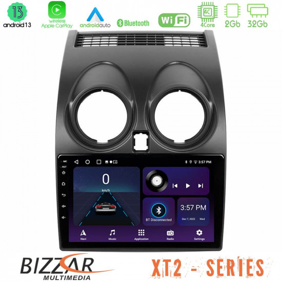 Bizzar XT2 Series 4Core Android13 2+32GB Nissan Qashqai J10 Navigation Multimedia Tablet 9 Bizzar XT2 Series 4Core Android13 2+32GB Nissan Qashqai J10 Navigation Multimedia Tablet 9