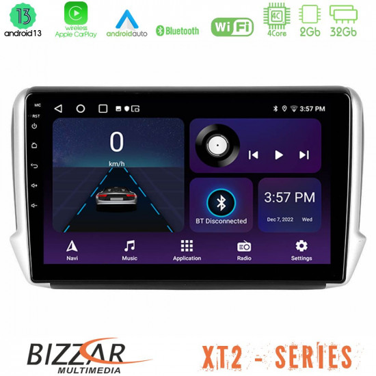 Bizzar XT2 Series 4Core Android13 2+32GB Peugeot 208/2008 Navigation Multimedia Tablet 10 Bizzar XT2 Series 4Core Android13 2+32GB Peugeot 208/2008 Navigation Multimedia Tablet 10