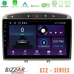 Bizzar XT2 Series 4Core Android13 2+32GB Peugeot 308/RCZ Navigation Multimedia Tablet 9 (Ασημί Χρώμα)