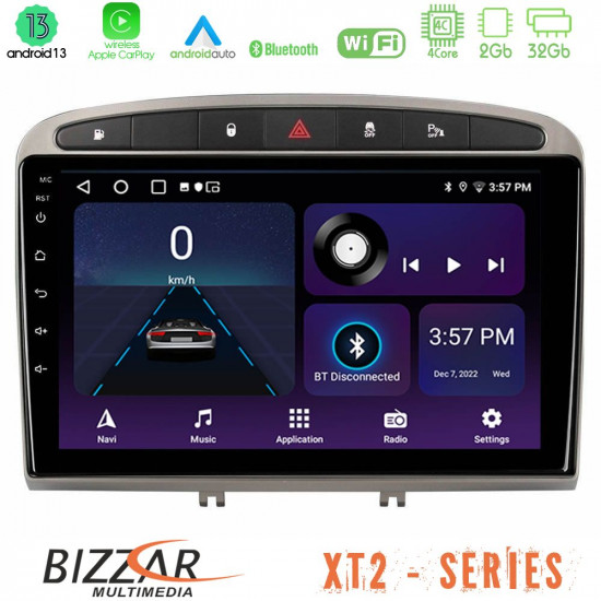 Bizzar XT2 Series 4Core Android13 2+32GB Peugeot 308/RCZ Navigation Multimedia Tablet 9 (Ασημί Χρώμα) Bizzar XT2 Series 4Core Android13 2+32GB Peugeot 308/RCZ Navigation Multimedia Tablet 9 (Ασημί Χρώμα)