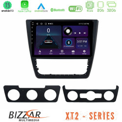 Bizzar XT2 Series 4Core Android13 2+32GB Skoda Yeti 2009-gt; Navigation Multimedia Tablet 10