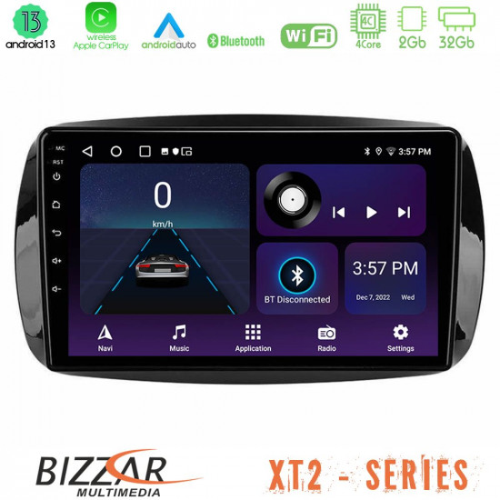Bizzar XT2 Series 4Core Android13 2+32GB Smart 453 Navigation Multimedia Tablet 9