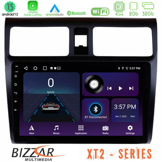 Bizzar XT2 Series 4Core Android13 2+32GB Suzuki Swift 2005-2010 Navigation Multimedia Tablet 10 Bizzar XT2 Series 4Core Android13 2+32GB Suzuki Swift 2005-2010 Navigation Multimedia Tablet 10