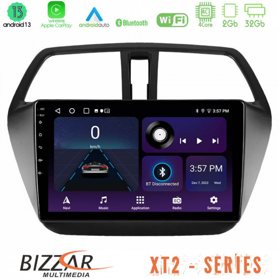 Bizzar XT2 Series 4Core Android13 2+32GB Suzuki SX4 S-Cross Navigation Multimedia Tablet 9 Bizzar XT2 Series 4Core Android13 2+32GB Suzuki SX4 S-Cross Navigation Multimedia Tablet 9