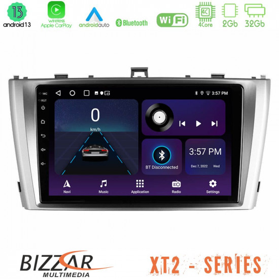 Bizzar XT2 Series 4Core Android13 2+32GB Toyota Avensis T27 Navigation Multimedia Tablet 9 Bizzar XT2 Series 4Core Android13 2+32GB Toyota Avensis T27 Navigation Multimedia Tablet 9