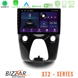 Bizzar XT2 Series 4Core Android13 2+32GB Toyota Aygo Citroen C1 Peugeot 108 Navigation Multimedia 10 Bizzar XT2 Series 4Core Android13 2+32GB Toyota Aygo Citroen C1 Peugeot 108 Navigation Multimedia 10