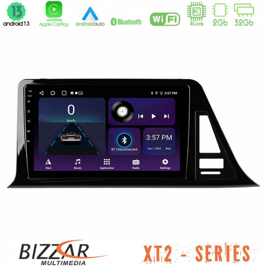 Bizzar XT2 Series 4Core Android13 2+32GB Toyota CH-R Navigation Multimedia Tablet 9 Bizzar XT2 Series 4Core Android13 2+32GB Toyota CH-R Navigation Multimedia Tablet 9