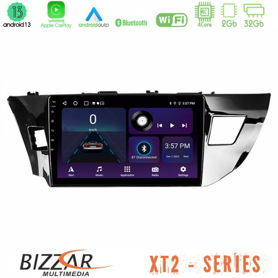 Bizzar XT2 Series 4Core Android13 2+32GB Toyota Corolla 2014-2016 Navigation Multimedia Tablet 10 Bizzar XT2 Series 4Core Android13 2+32GB Toyota Corolla 2014-2016 Navigation Multimedia Tablet 10